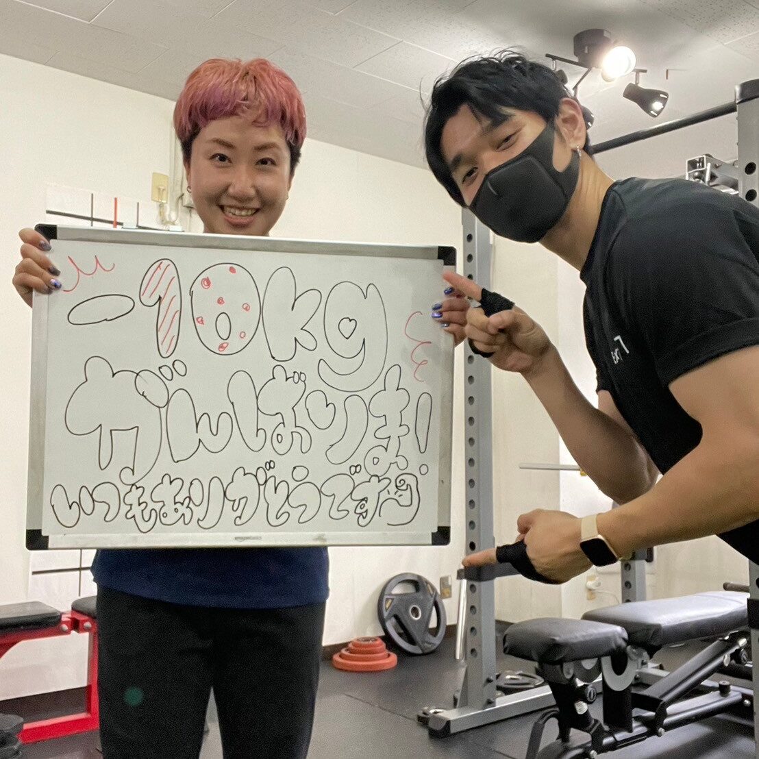 パーソナルジムNEXT茨木店で通われてるお客様からの感想