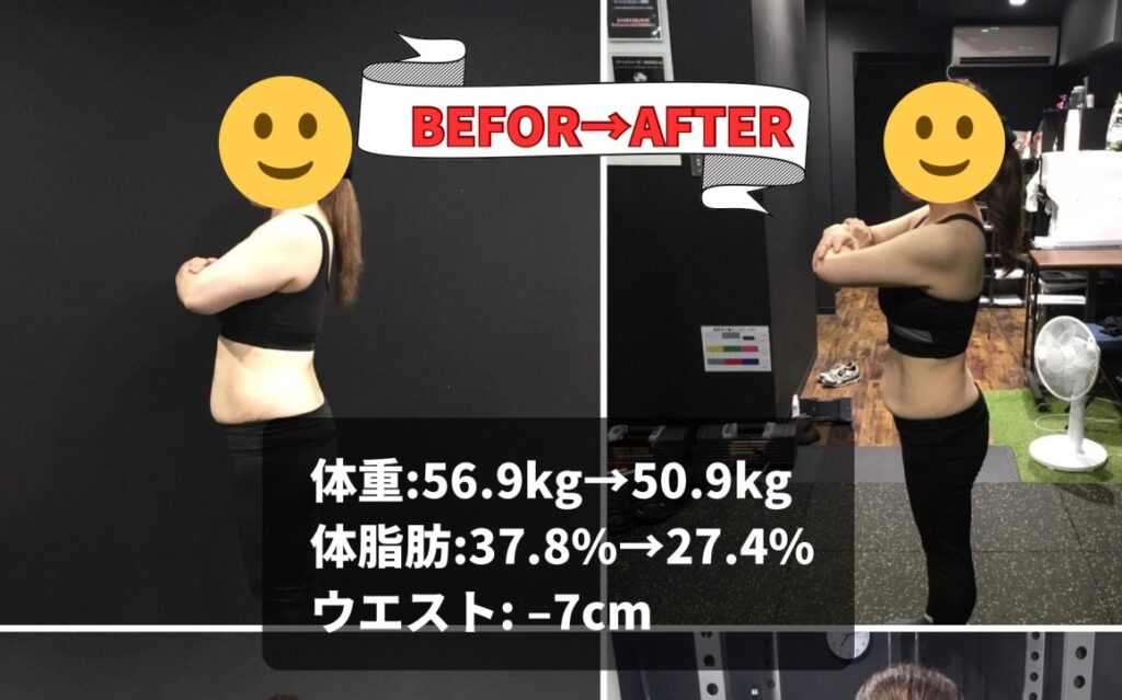 50歳でダイエットに成功された女性