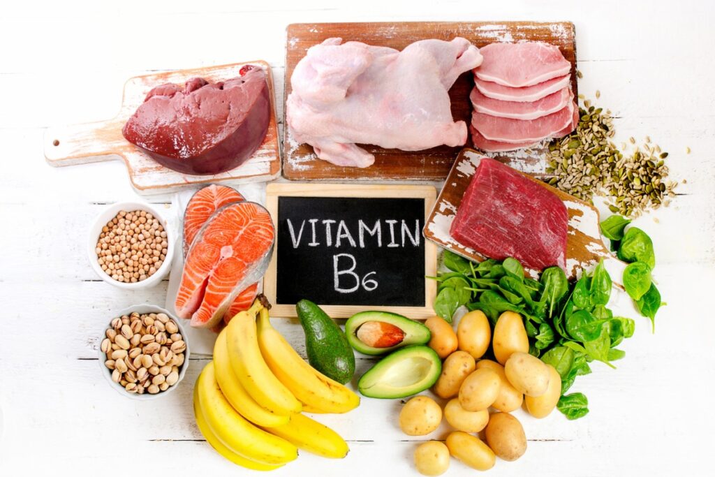 タンパク質とビタミンの説明画像