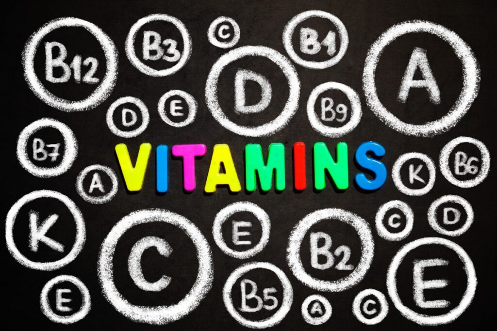 ビタミンについての説明画像