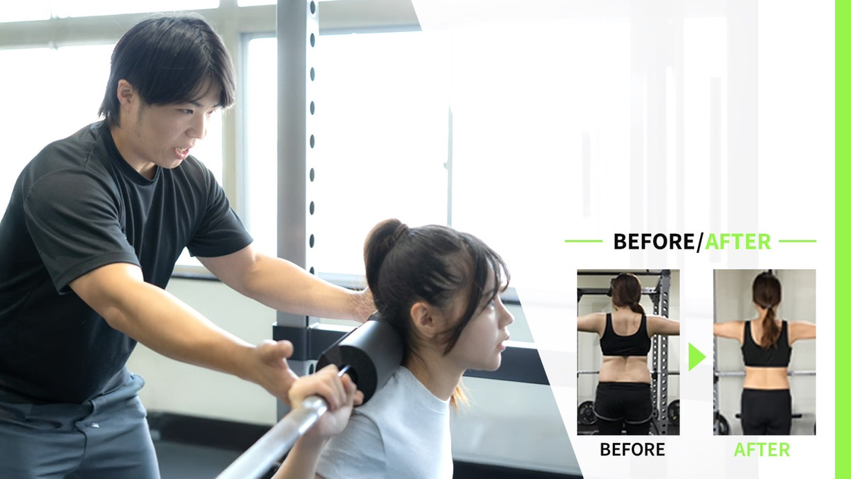 パーソナルジムNEXTでトレーニングされているお客様